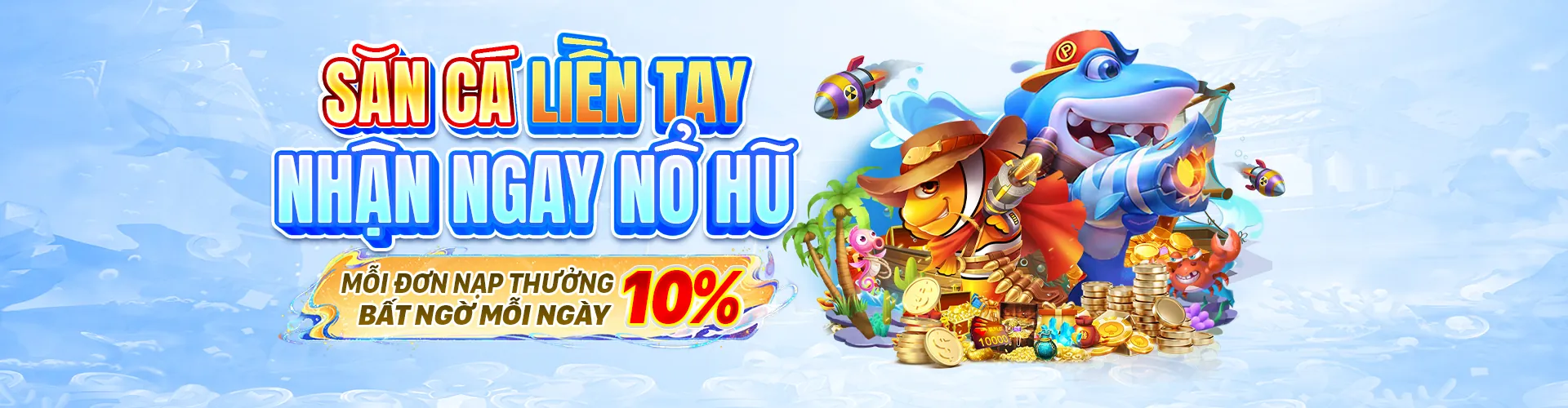 Hình ảnh đại dương bắn cá sôi động tại EX88